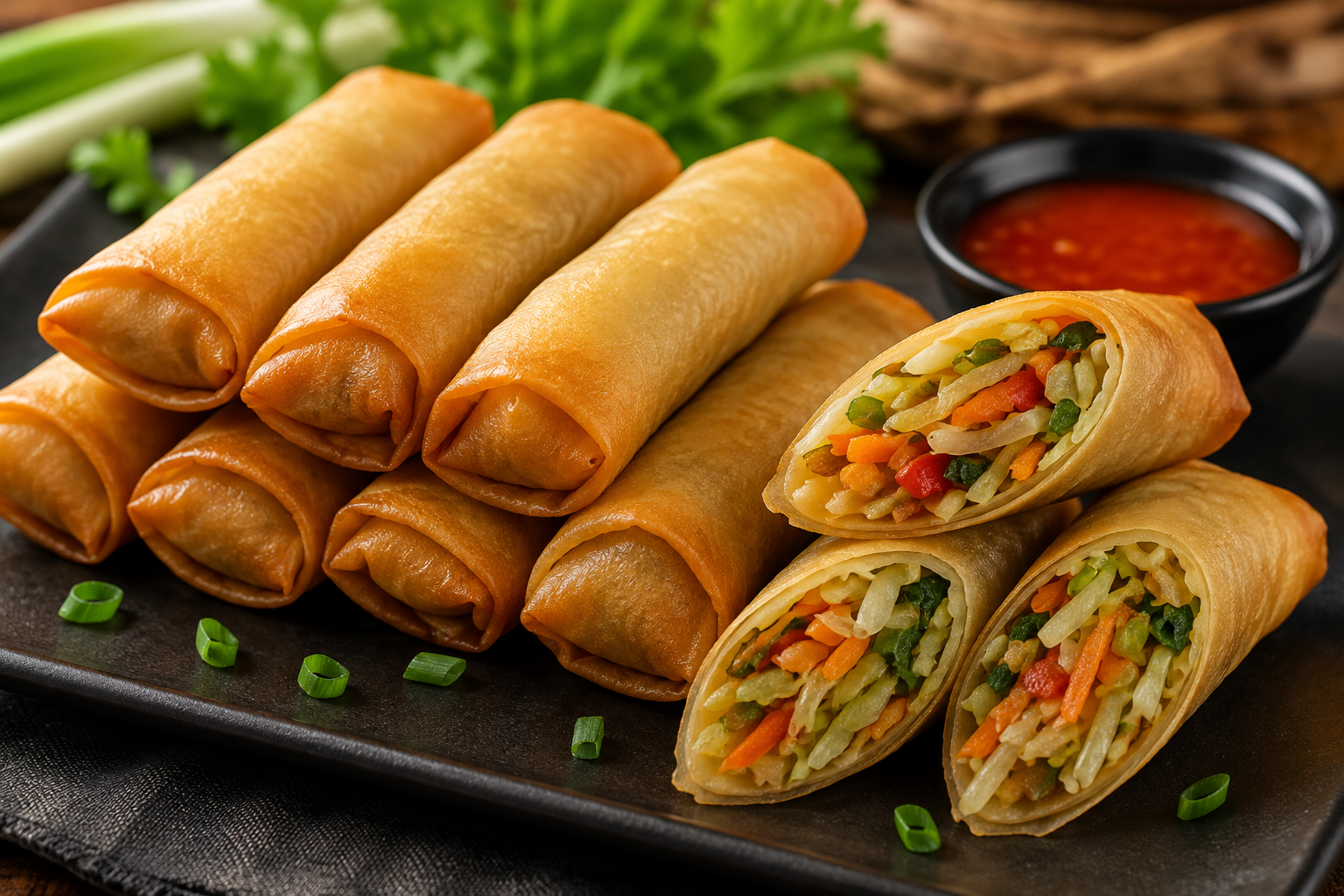 Vegetable Spring Rolls