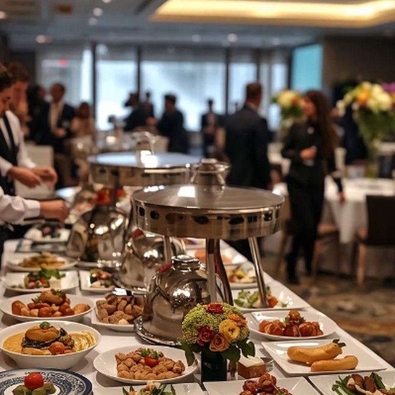 Corporate event catering
